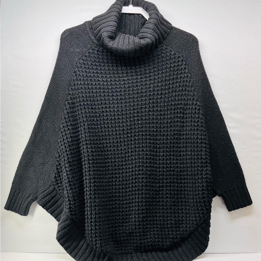 Maison Jules Black Cowl Neck Sweater‎
